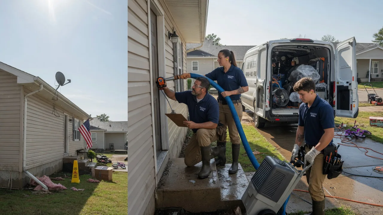 Ceiling Water Damage Restoration in Scotland, MD near me